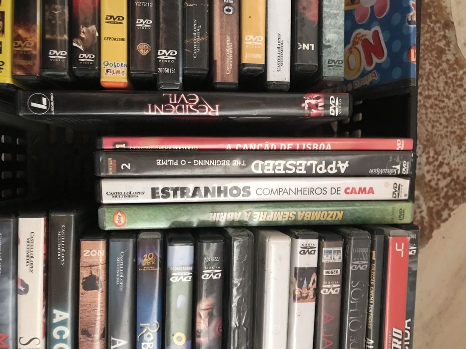 100 DVD’s para desocupar