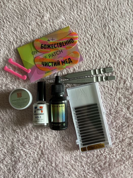 Матеріали для нарощення/ ламінування вій