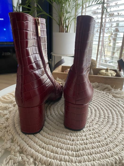 Buty botki hogl skora