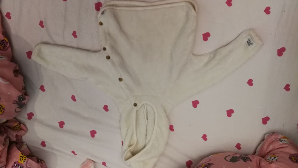 Sweter misio chrzest 74 12m