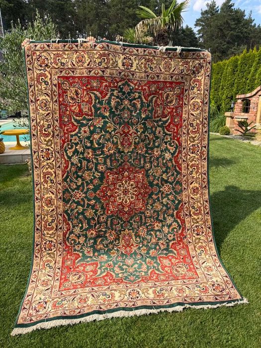 Nowy Dywan Perski Kaszmirowy Indo Keschan 250x170 galeria 17 tyś