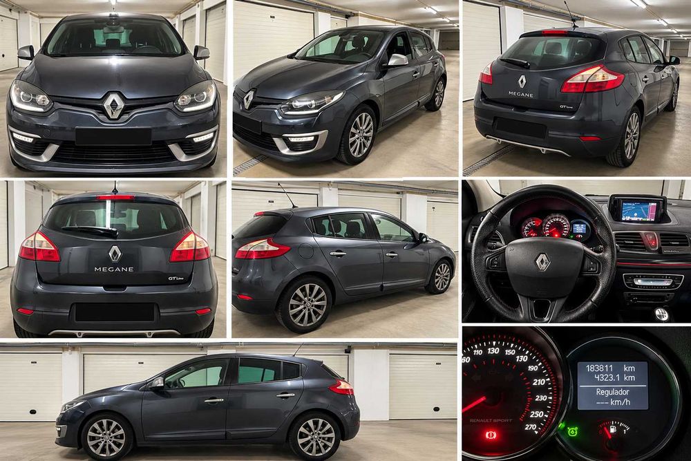 Renault Mégane 1.5 dCi GT Line | 110 CV | 2014 | GPS | 183.811 km