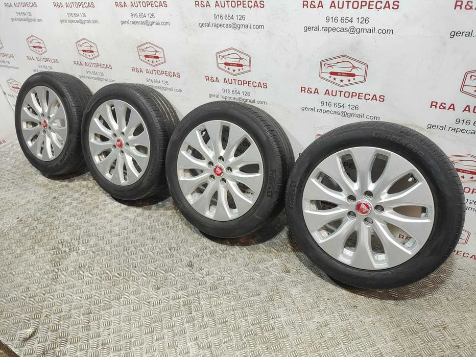 Conjunto Jantes R17 Aerodynamic Jaguar XE X760 de 2015 a 2020 Original