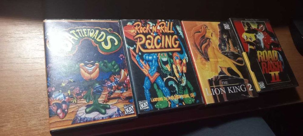 Картриджи на приставку Sega 16bit