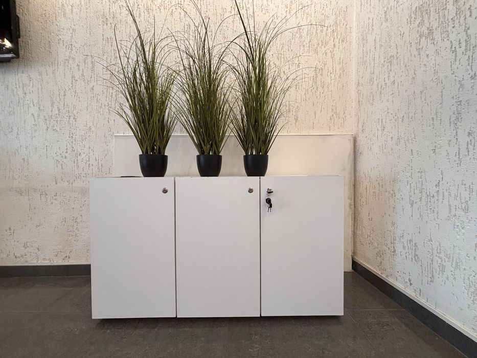 Комод на 3 секціі білий