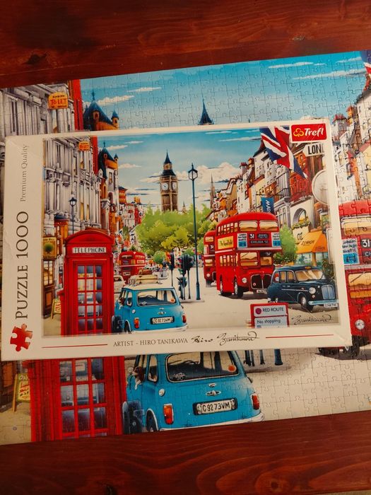 Puzzle Londyn  1000 sztuk