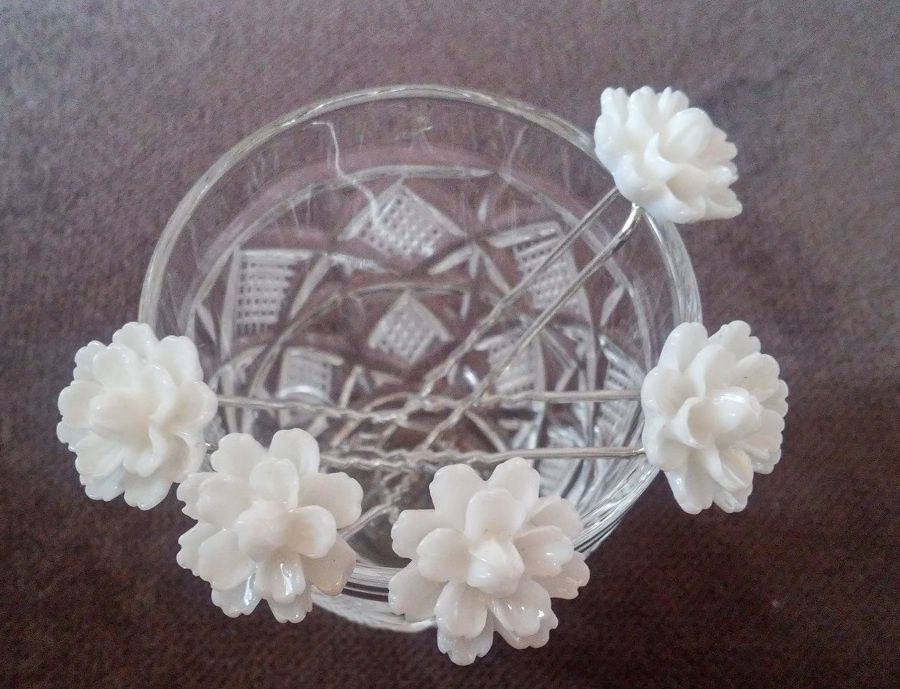 Spinki/wsuwki/szpilki -kok/włosy-biżuteria ślubna i nie tylko