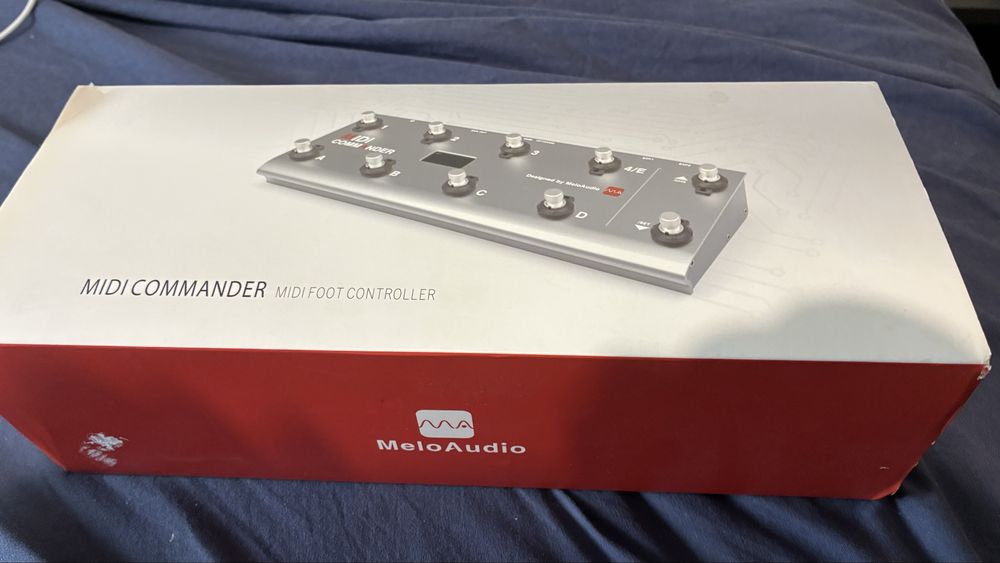 Pedal MIDI Controller 8 switchs