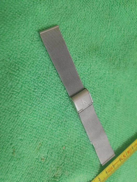 Pulseira de relógio em malha inox