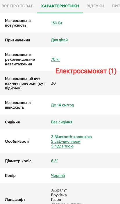 Дитячий електросамокат GIANT Kids E10 PRO