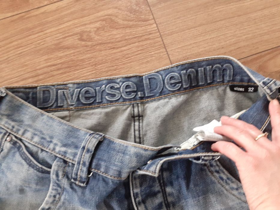 Szorty, spodnie jeansowe męskie  Diverse Denim. Roz. 32. Wysyłka.