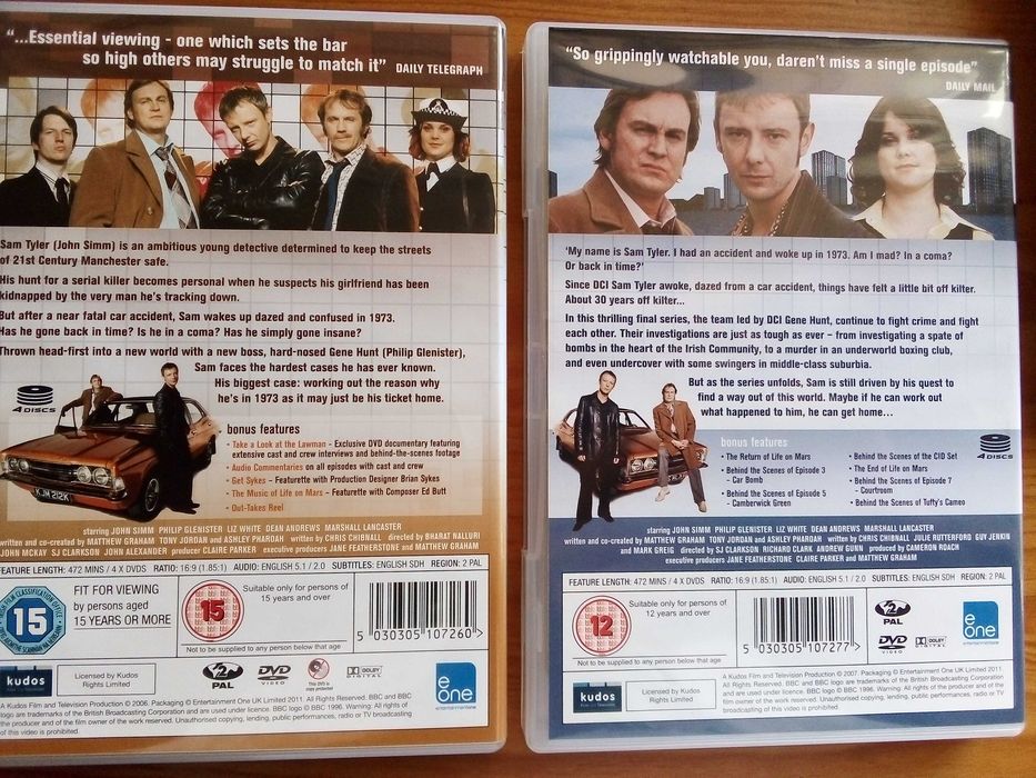 The Complete Life on Mars (Serie de TV) sem legendas em português