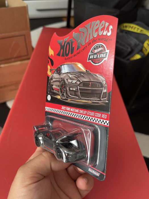 ホットウィール RLC 限定コードレッド マスタング。 RLC限定の2022 FORD MUSTANG SHELBY GT500 CODE REDがHWCで発売