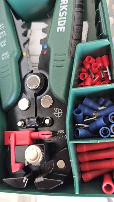 Kit Alicate Multifunções 3 em 1 Parkside 231 Peças » Novo » Estojo Completo