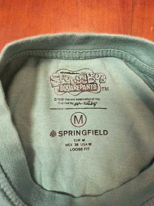 T-shirt Bob Esponja Springfield