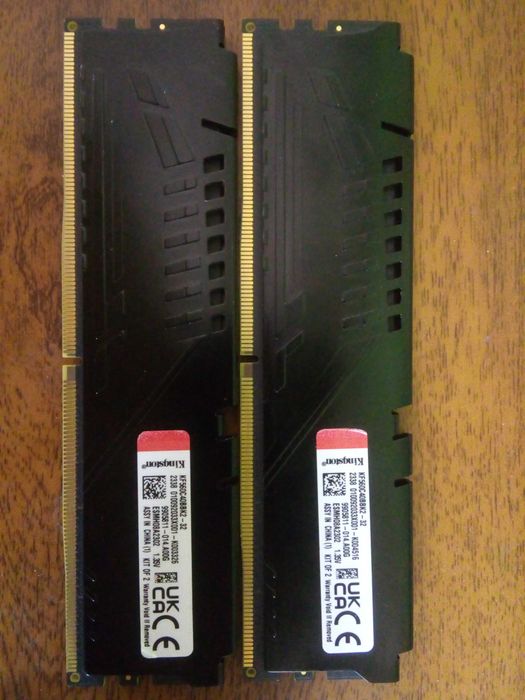 Оперативная память DDR5 Kingston Fury Beast Black 6000Mhz 32Gb 2x16Gb