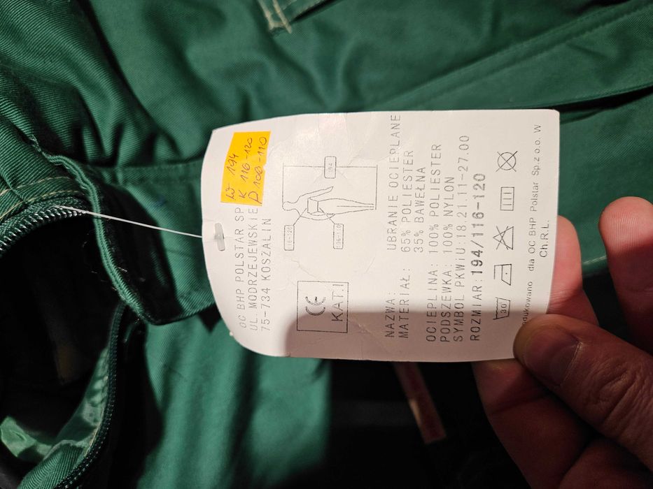 Kurtka robocza zimowa BRIXTON SNOW, nowa, rozmiar XXL