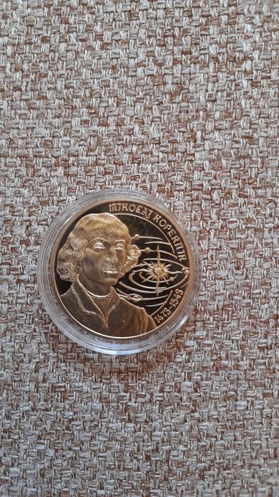 Medal Wielcy Polacy - Mikołaj Kopernik Wybitny Polski Astronom
