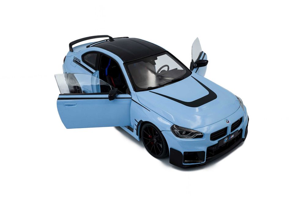 BMW M2 Performance Parts (G87) 2024 Zandvoort blue 1:18 Solido
