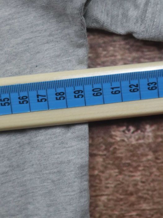 California USA green logo szara koszulka oversize z krótkim rękawem