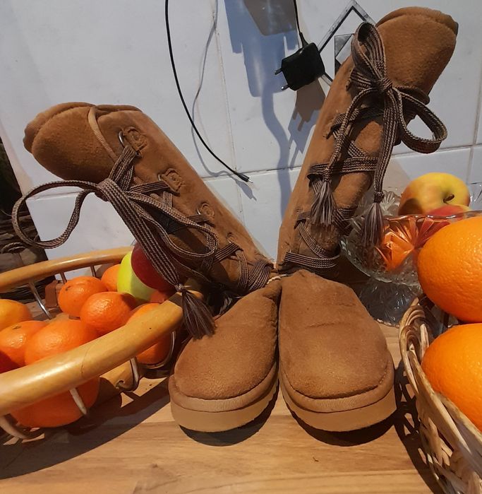 Botki a'la zamsz Esprit 39