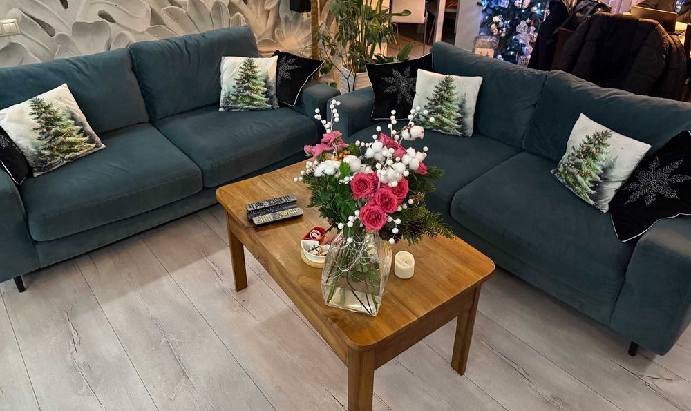 Welurowa Sofa - z Agata Meble