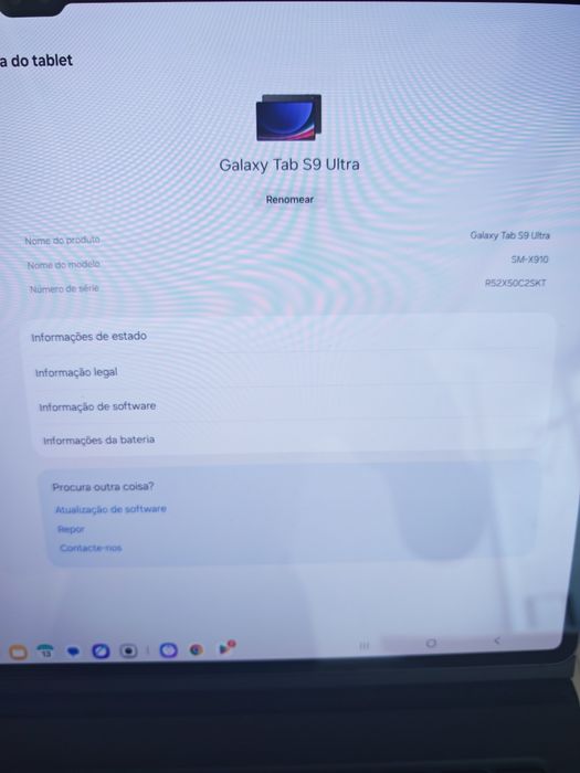 Samsung Tab S9 Ultra 14.6" 12GB/512GB  Graphite Semi-novo C/Garantia e