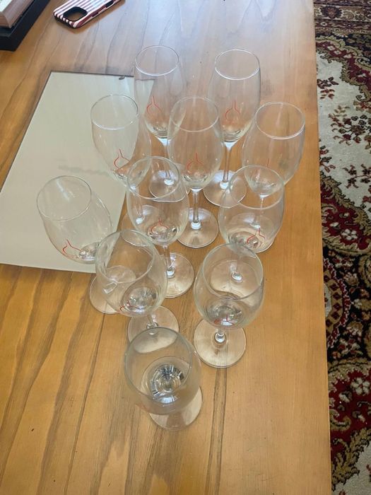 11 copos Mateus Rosé