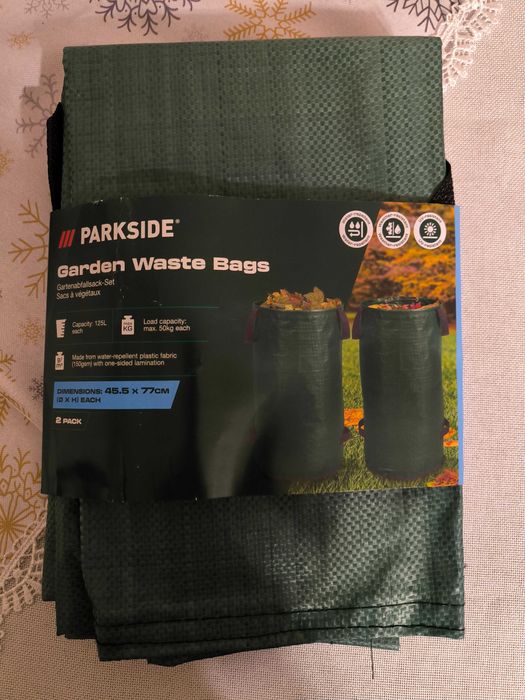 Nowy zestaw worków ogrodowych 2 pack