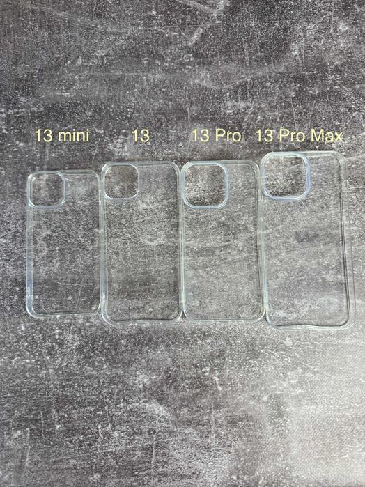 Прозорий чохол iPhone 15 Pro Max | 14 Pro Max | 13 mini айфон Plus Прозрачный чехол