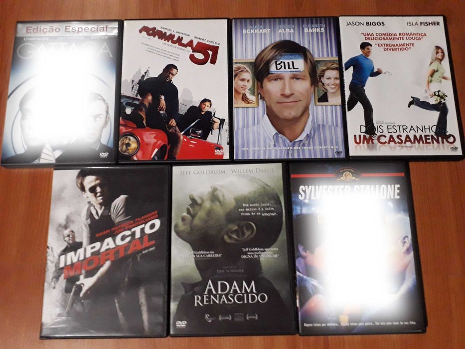 Filmes diversos em DVD