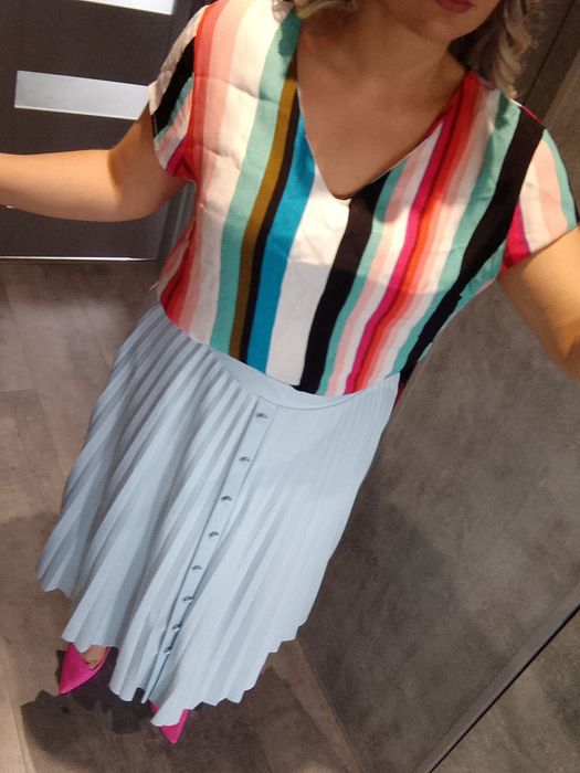 Bluzka w paski XXXL 46 Quiosque