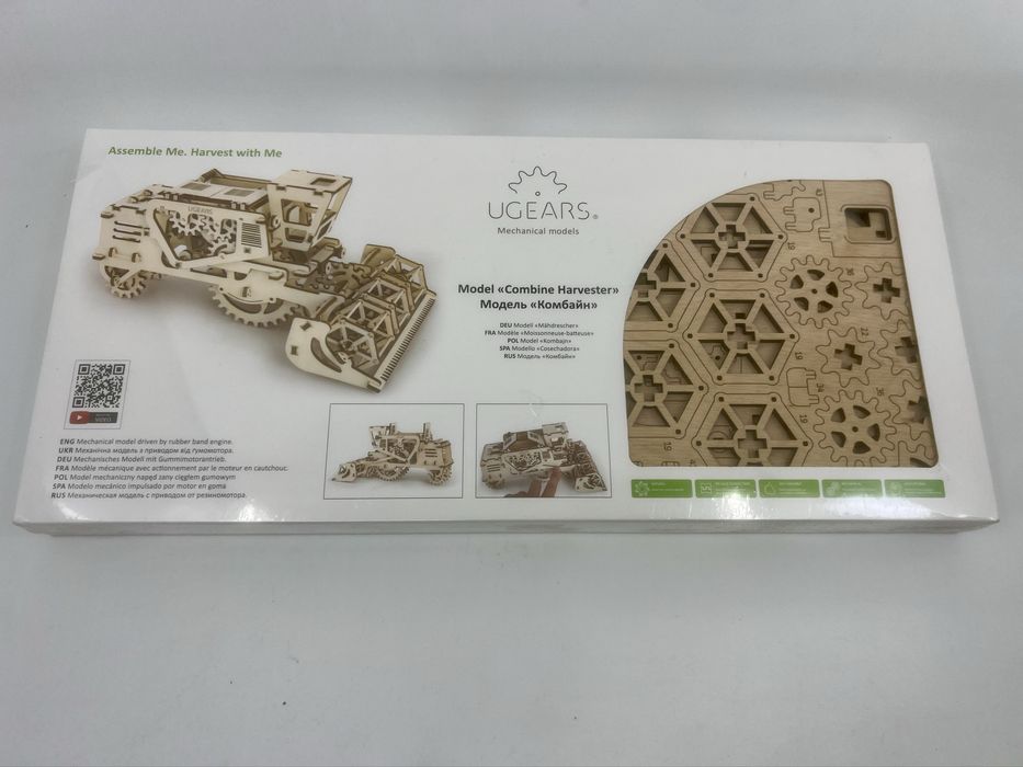 UGEARS. Mechanical models Model «Combine Harvester»
