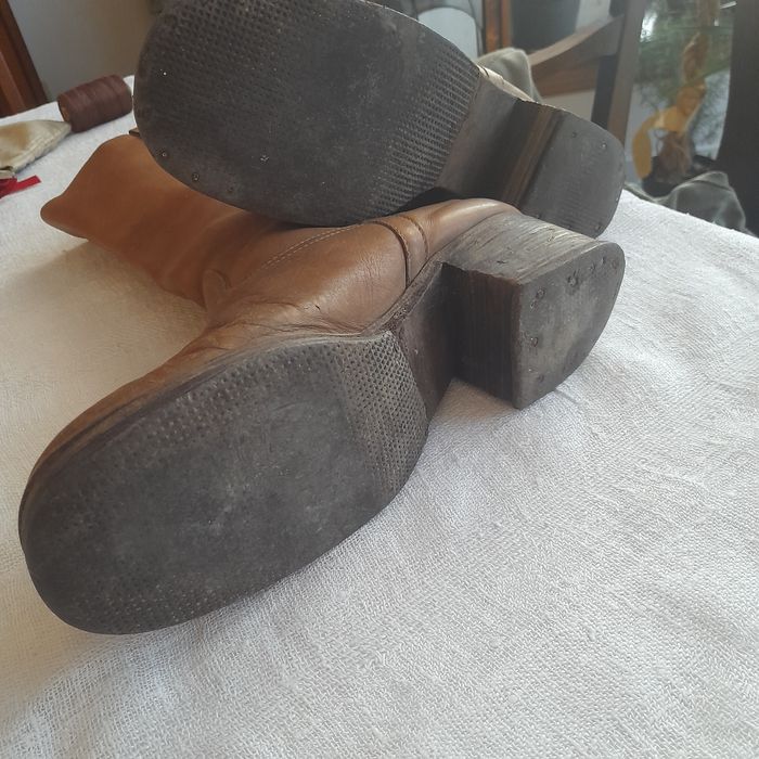 Buty skórzane PRL Hoffland