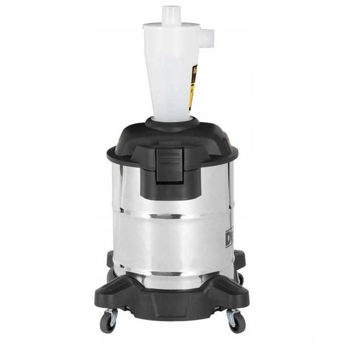 DEWALT DXVCS006 Cyklonowy Separator 30L INOX Na Sucho i Mokro