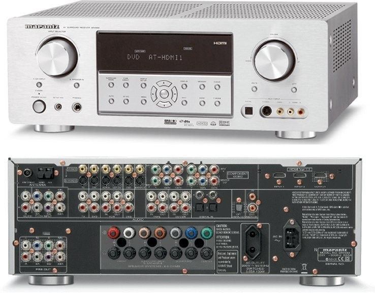 Усилитель Ресивер Мarantz SR4002 AV-ресивер 7.1 Silver
