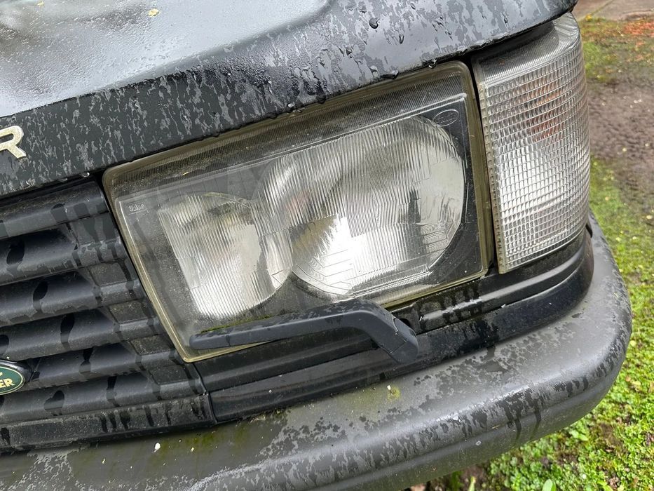 Range Rover P38 faróis fundo preto escova farol diversos