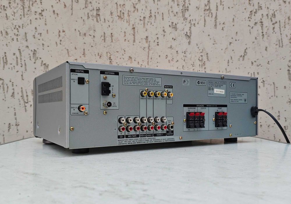 Ресивер Sony STR-DE485E (5 × 100 Вт / 8 Ом / ЦАП / FM-приймач)