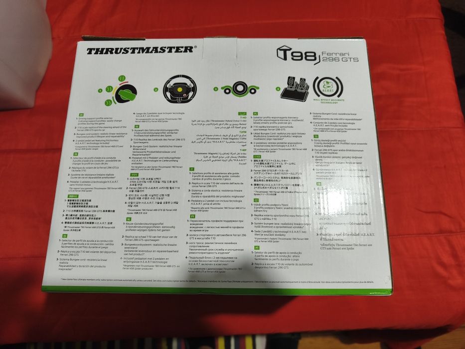 Thrustmaster T98 Ferrari 296 GTS  XBOX   XBOX