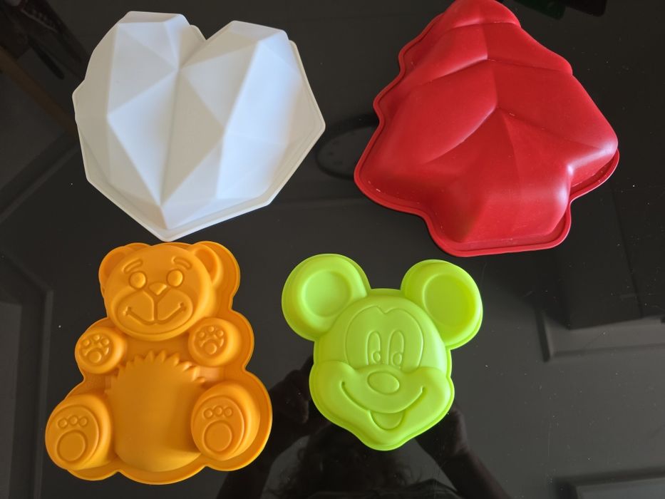 Formas de Silicone Divertidas – Bolos e Sobremesas