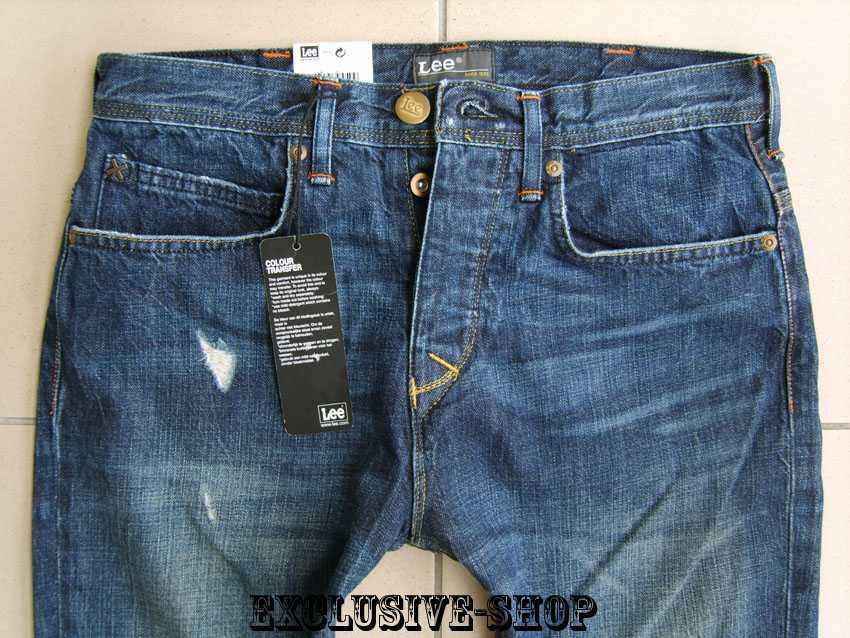 Spodnie dżinsowe męskie Lee Elton Slim Flare W28 L32 pas 76 cm