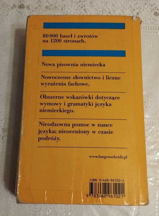Słownik+Książki do nauki języka niemieckiego