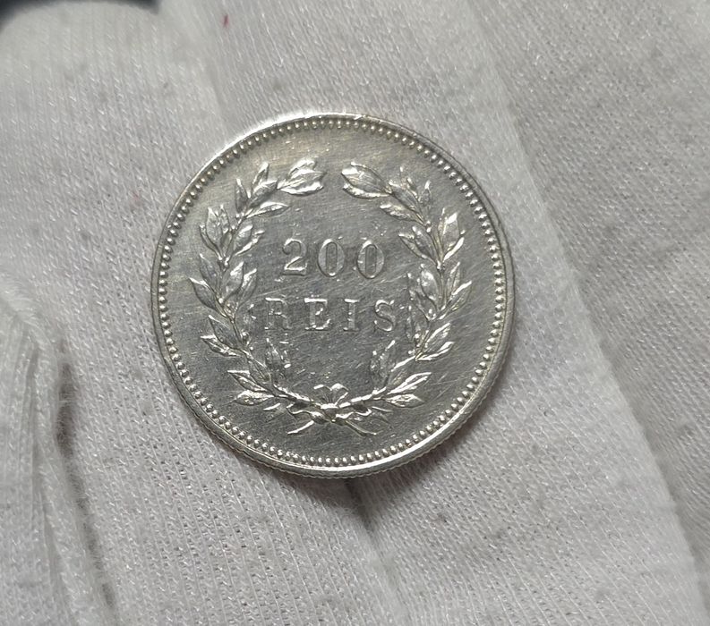 200 reis 1891 D.carlos i MBC