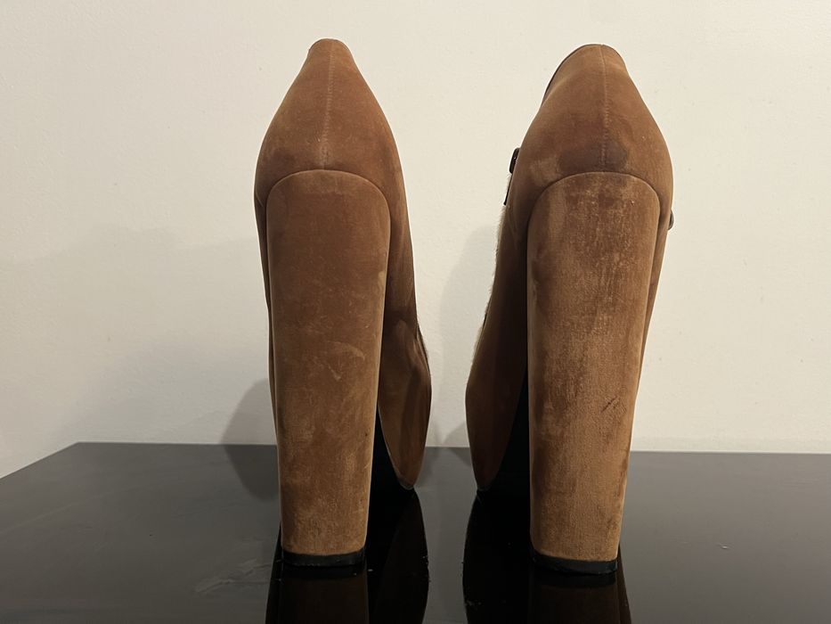 Botim Retro padrão leopardo