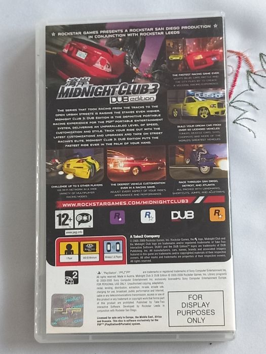Midnight club 3 psp