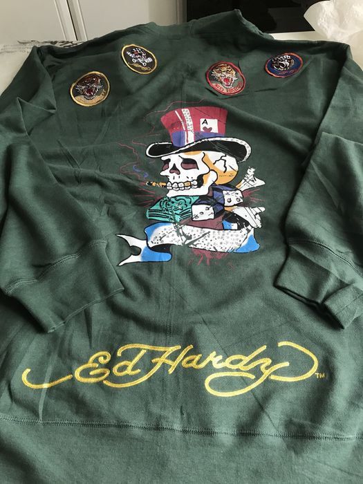 ed hardy , реглан .