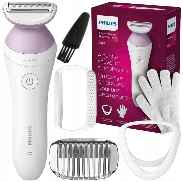 PHILIPS DEPILATOR GOLARKA bezprzewodowa maszynka na mokro