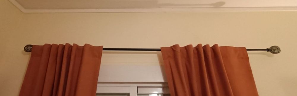 Varão cortinado - madre pérola - LOJA GATO PRETO