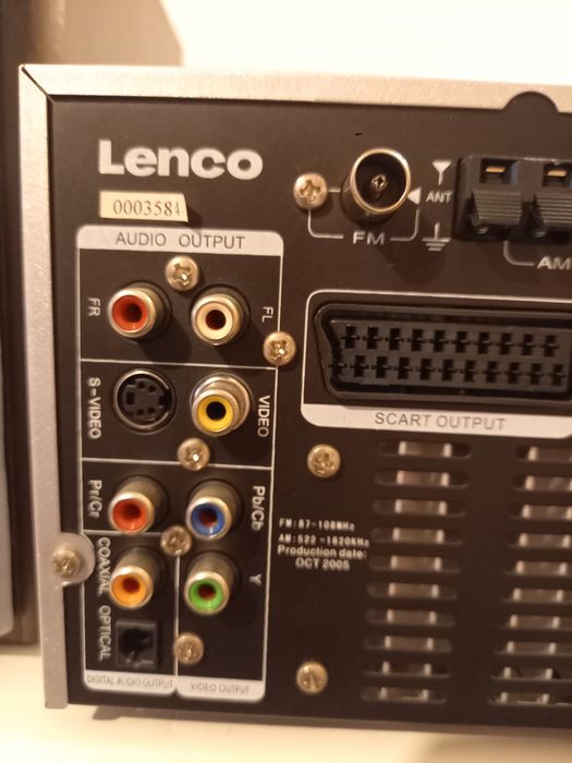 Radio z FM, CD DVD MP3 LENCO z pilotem. Okazja  !!!