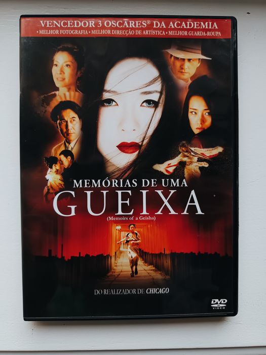 DVD memórias de uma gueixa